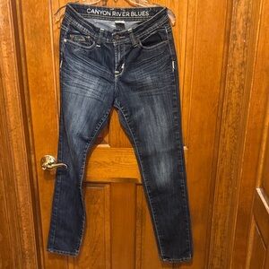 Canyon River Blues Women's Dark Wash Straight Leg Jeans